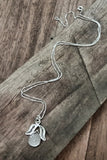 Silver Linings "Tulip" Silver Filigree Handmade Pendant and Chain