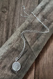 Silver Linings "Moon" Silver Filigree Handmade Pendant and Chain