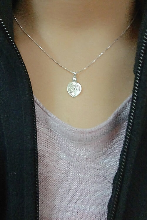 Silver Linings Lotus Handmade Silver Filigree Chain With Pendant Online
