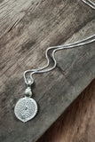 Silver Linings Lotus Handmade Silver Filigree Chain With Pendant Online