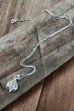 Silver Linings "Chic" Silver Filigree Handmade Pendant and Chain