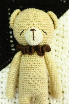 Plumtales "Boo The Bear" Handmade Amigurumi Soft Toy
