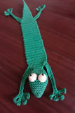 Plumtales "Gecko" Handmade Amigurumi Bookmark