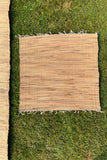 Handcrafted Meditation Mat (Water Hyacinth) 2X2'