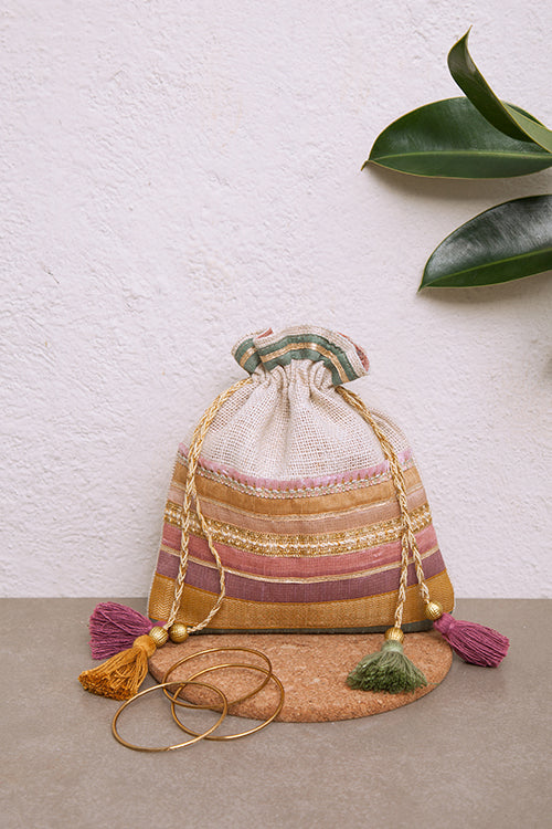 Dhaaga Pink Lemonade Potli