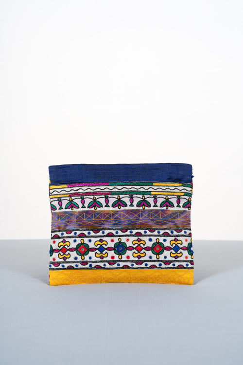 Dupion Silk Ahir Clutch