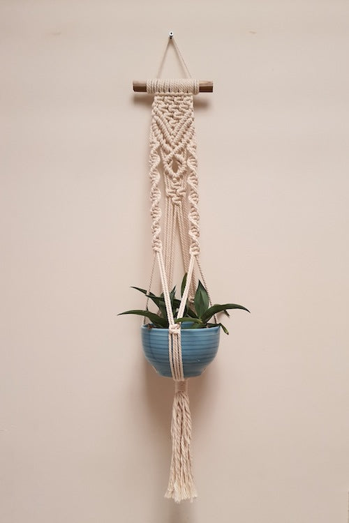 Sapling Of Love Handcrafted Macrame Plant hanger Online