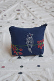 Okhai 'Cloudless' Pure Cotton Hand Embroidered Pouch