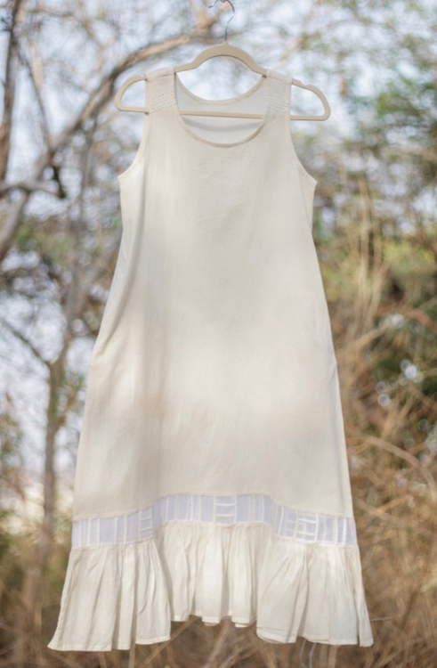 Sadhna Kora S/L Frill Kurta