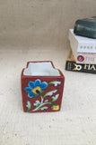 Blue Pottery Handcrafted Card Holder-102