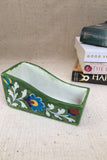 Blue Pottery Handcrafted Card Holder-103