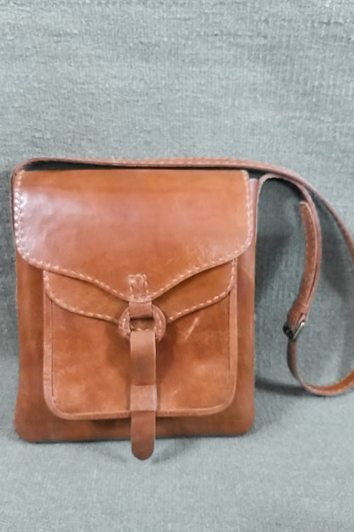 Jawaja Leather Handcrafted Leather Sling Bag