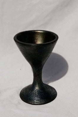 Terracotta by Sachii 'Sherry' Longpi Black Pottery Wine Glass