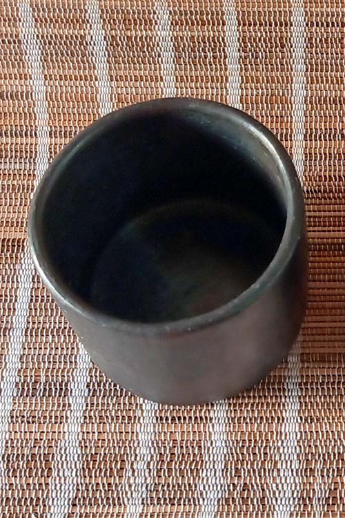 Terracotta by Sachii "Longpi Black Pottery Tumbler Small"