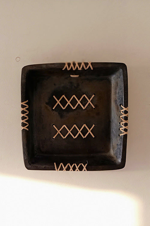 Terracotta by Sachii Longpi Black Pottery Wall Plate