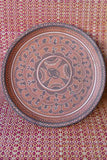Terracotta by Sachii "
Kutch Painted Pottery Unglazed Platter"