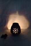 Terracotta by Sachii "
Kutch Painted Pottery Diffuser Lamp Unglazed"