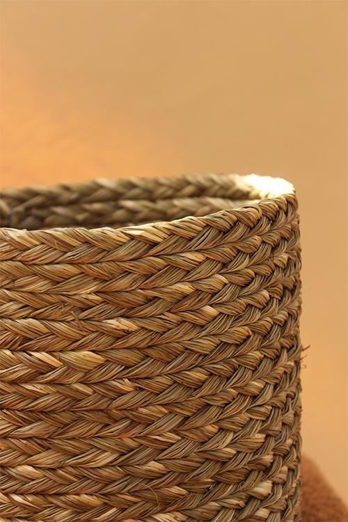 Handmade Sabai Grass Planter Small (Natural)