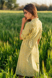 Sootisyahi 'Shining Zigzag' Azofree Handblock Printed Pure Cotton Dress