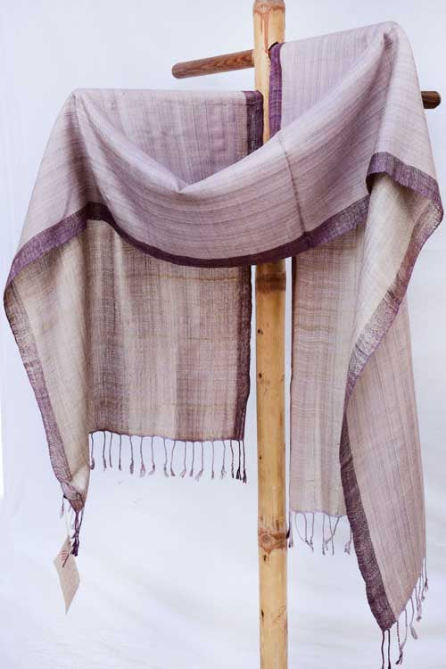 Avani-KumaonPure eri + muga silk stole