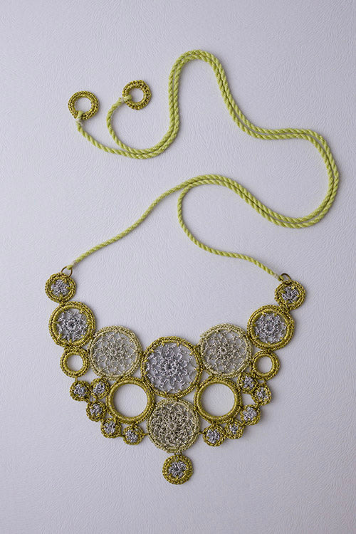 Samoolam Mandala Necklace ~ Shimmer
