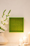 Kadam Haat Bamboo Colored Wall Art Set  of 3
