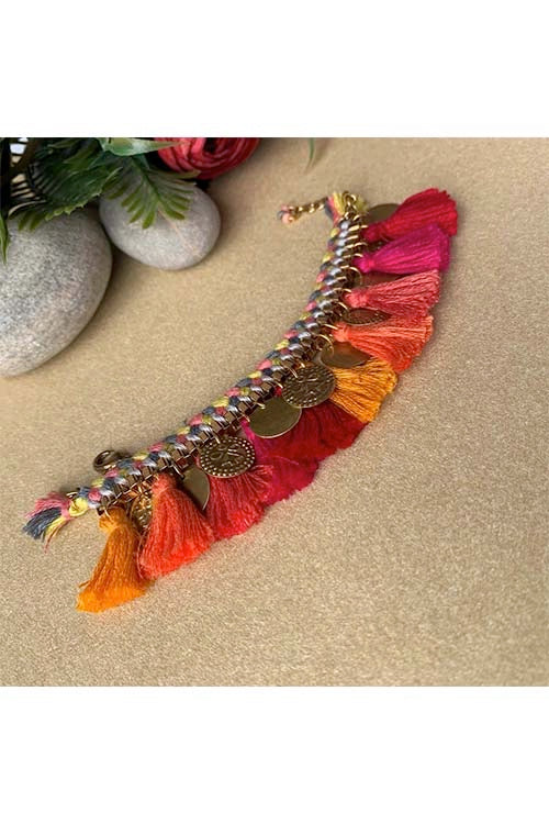 Sunset Tassel Bracelet