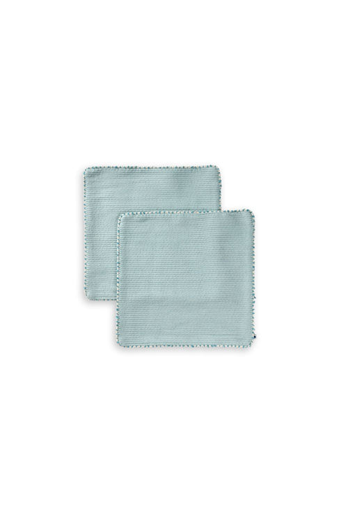 Onset Homes Ribbed Table Mats -Sky