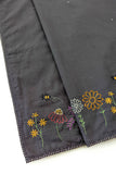 Okhai 'Flowerbed' Hand Embroidered Pure Cotton Table Runner