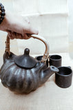 Terracotta by Sachii "Longpi Black Pottery Pumpkin Teaset"