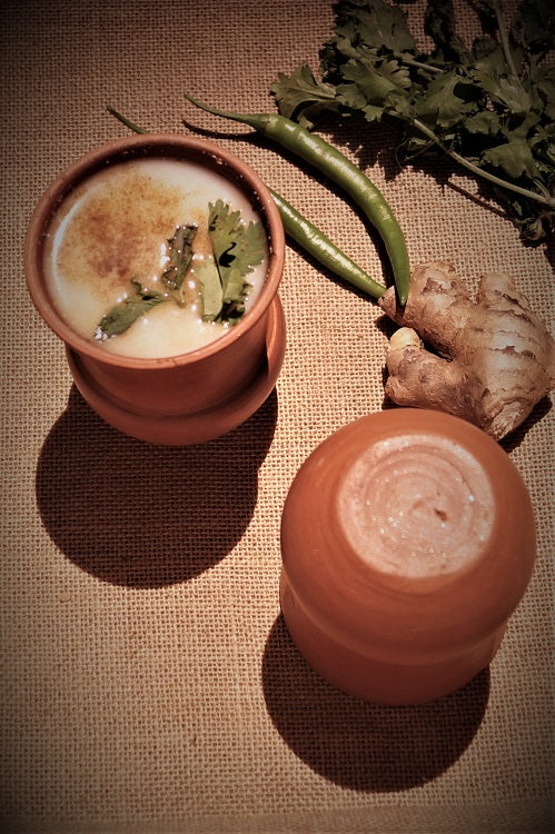 Terracotta by Sachii "Clay Tumblers Set of 2"