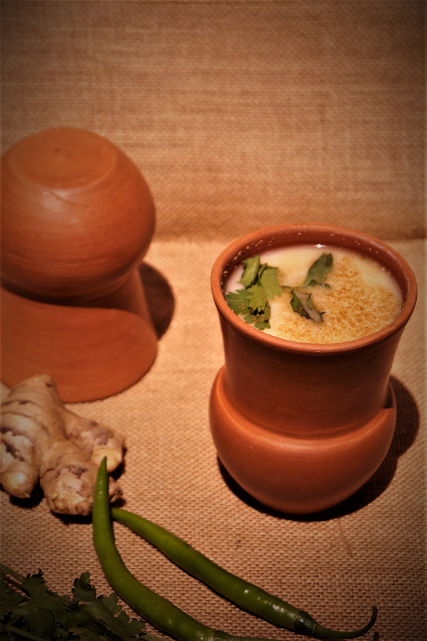 Terracotta by Sachii "Clay Tumblers Set of 2"