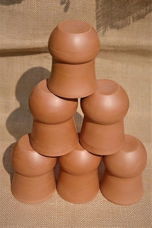 Terracotta by Sachii "Clay Tumblers Set of 6"