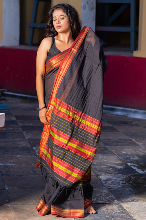 Fine Made Fabrics - Traditional Khan Saree (AKA - Ilkal Saree, Khan Saree,  Khana Saree)
