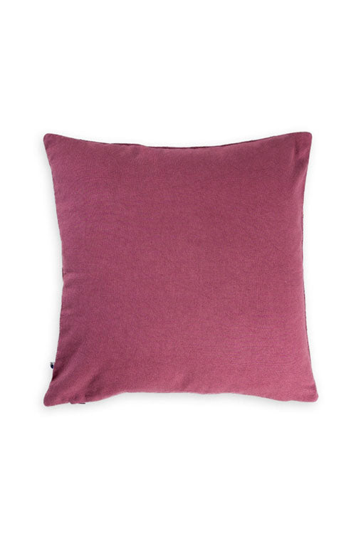Onset Homes Tartan Cushion Cover-  Magenta