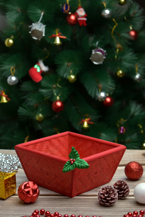 Kadam Haat Handmade Mahgrove Refreshment Basket