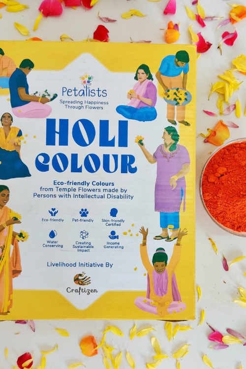 Petalists Eco-Friendly Holi Colour Orange