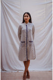 Urmul Ahava Handloom Embroidered Cotton Dress For Women Online