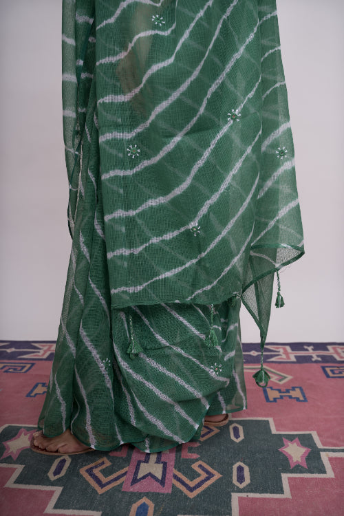 Urmul 'Kamini ' Pure Cotton Kotta Doriya Saree.