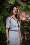 Urmul 'Neshama' Handloom Embroidered Skirt and top set (2pc skirt and top)