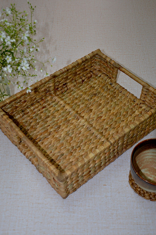 Dharini Water Hyacinth Rectangular Basket
