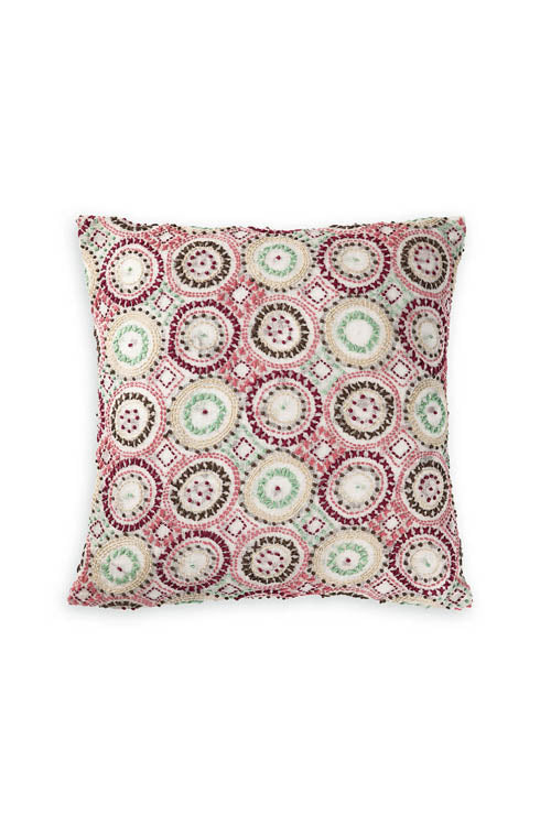 Wreath Cushion Cover-French Rose