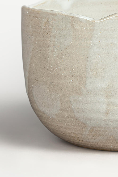 Ikai Asai Stoneware Terracotta Serving Bowl