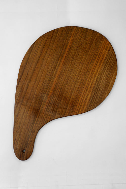 Zaina By Ctok Raindrop Walnut Wood Cheese Board