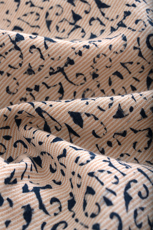 Creative Bee Natural-Dye-Block-Print-Cotton-Fabric (0.5 Meter)
