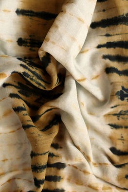 Creative Bee 'MIRAJ' Natural Dye Shibori Cotton Fabric (0.5 Meter)