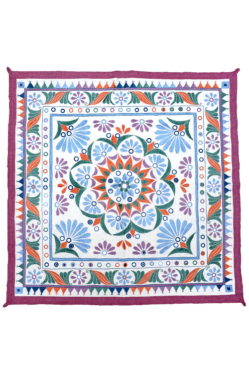 Okhai White Hand work Wall Hanging