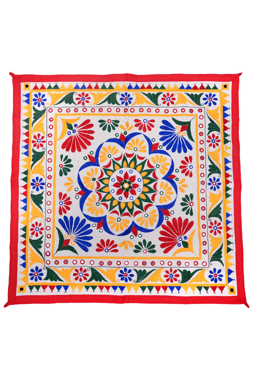 Okhai White Wall Hanging