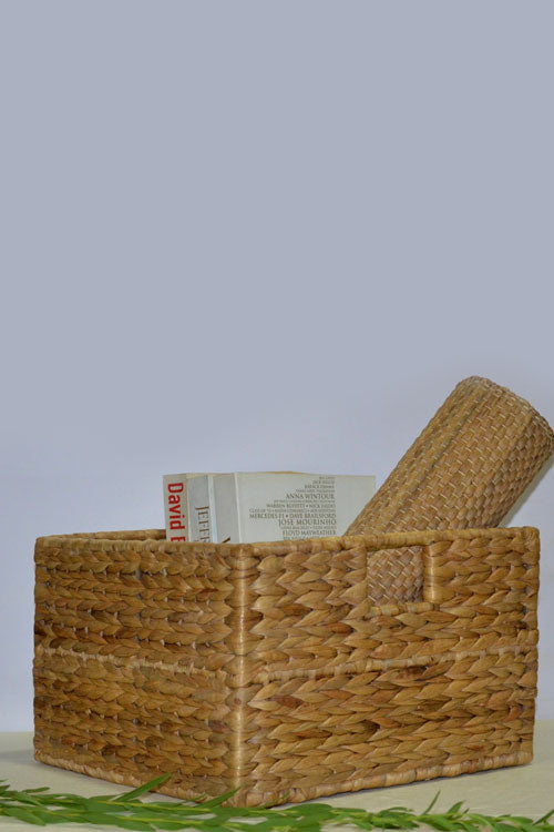 Dharini Water Hycinth Storage Basket (Large)