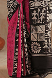 GC 'Art' Handwoven Hand Batik Mulberry Pure Silk Saree Online